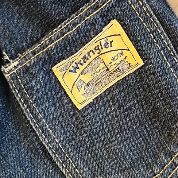 Vintage Wrangler Ice Cream Embroidered Denim Shortalls Overalls - Picture 7 of 9